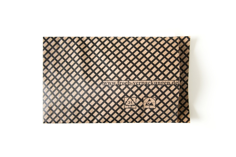 ESD Tüte Papier 14,5 x 21 cm - 100 Stück