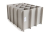 Gefache Karton, Vollpappe 36,5 x 26,5 x 19 cm
