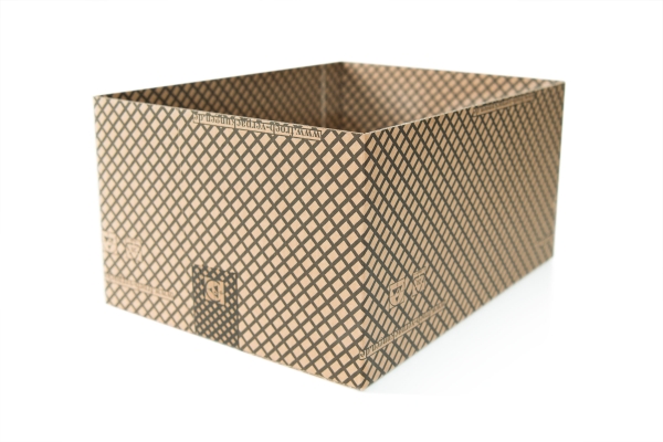 ESD-Karton aus Wellpappe mit abl...